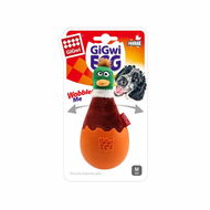 GiGwi EGG Wobble Fun Brown duck - Hračka pro psy