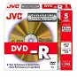 JVC DVD-R Premium 4.7GB 16x, 5ks slim box - Médium