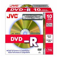 JVC DVD-R Premium 4.7GB 16x 10ks slim box - Media