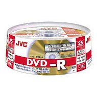 JVC DVD-R Premium 4.7GB 16x, 25ks spindle box - Médium