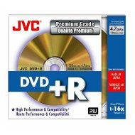 JVC DVD+R Premium 4.7GB 16x, 5ks slim box - Médium
