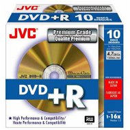 JVC DVD+R Premium 4.7GB 16x 10ks slim box - Media