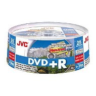 JVC DVD+R Photo Grade Printable 4.7GB 16x 25ks spindle box - Media