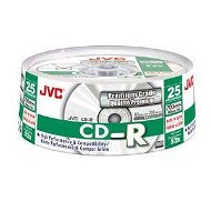 JVC CD-R Premium 700MB 52x, 25ks spindle box - Médium