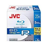 JVC BD-R LTH 25GB 4x, 5ks box - Médium