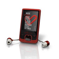 Energy Sistem 4104 Slim 4GB Ruby Red - MP4 Player