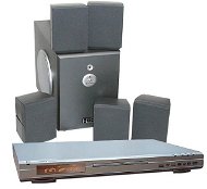 Sada H&B DX-3255 stolní DVD, DivX, XviD, SVCD, MP3, CD, JPEG přehrávač - stříbrný (silver) + 5.1 rep - -