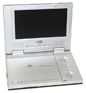 H&B DTX-70 - stříbrný (silver) přenosný DVD, DivX, Xvid, MP3, WMA přehrávač, 7" LCD, repro, DO, auto - DVD Player