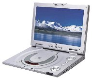 H&B DTX-102 - stříbrný (silver) přenosný DVD, DivX, Xvid, MP3, WMA přehrávač, 10,2" LCD, repro, DO,  - -