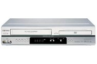 Hitachi DV-PF7E stříbrný (silver) combo VHS/ DVD, CD, MP3, JPEG přehrávač, DO - -