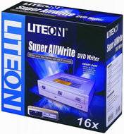 Lite-On SHM-165P6S-02C - DVD±R 16x, DVD+R9 8x, DVD-R DL 4x, DVD+RW 8x, DVD-RW 6x, DVD-RAM 5x, retail - DVD Burner