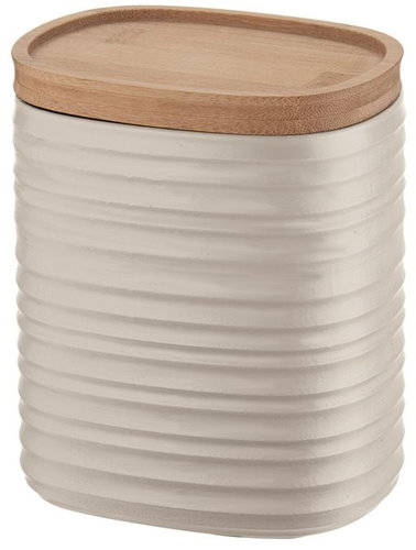 GLASSOR Food Box with Bamboo Lid - Storage Jar - Main image