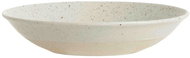 GLASSOR Ceramic Deep Plate, Beige - Plate