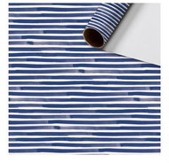 Balicí papír s modrými proužky - Dárkový balící papír