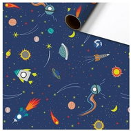 Balicí papír role vesmírné dobrodružství - Dárkový balící papír