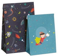 Set papírových taštiček s vesmírným motivem - Dárková taška