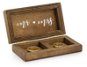 Dřevěná krabička na snubní prsteny - Dárková krabička