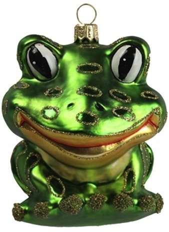 Skleněná žába - Vánoční ozdoby - Main image