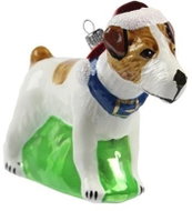 Pes Jack Russel - Vánoční ozdoby
