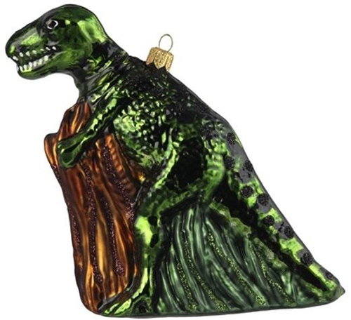 Skleněný dinosaurus Rex - Vánoční ozdoby - Main image