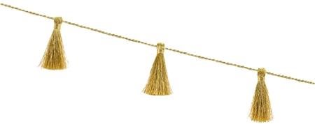 Gold garland with tassels - Garland - Main image