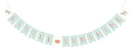 Paper garland with animals Little sunshine - Garland