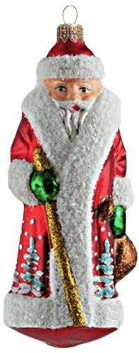 Vánoční figurka Santa s berlou - Vánoční ozdoby - Main image