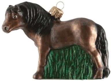 Kůň hnědý - Vánoční ozdoby - Main image