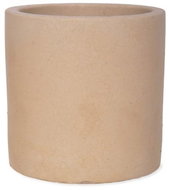 DECOR BY GLASSOR Cementový květináč, béžový - Obal na květináč
