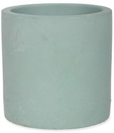 DECOR BY GLASSOR Cementový květináč, mintově zelený - Obal na květináč