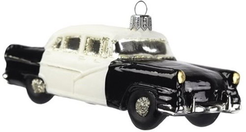 Policejní auto černobílé - Vánoční ozdoby - Main image