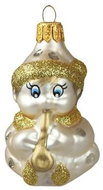Vánoční figurka skřítek zlatý - Vánoční ozdoby