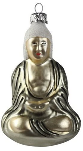 Skleněná ozdoba budha - Vánoční ozdoby - Main image