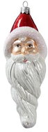 Vánoční figurka Santa s vousem - Vánoční ozdoby