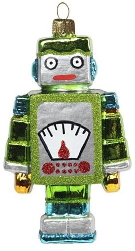Vánoční figurka robot barevný - Vánoční ozdoby - Main image