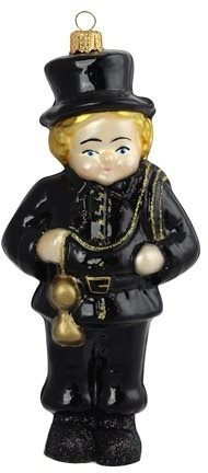 Skleněná figurka kominíček - Vánoční ozdoby - Main image