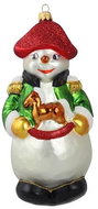 Vánoční figurka sněhulák pirát - Vánoční ozdoby
