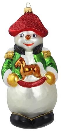 Vánoční figurka sněhulák pirát - Vánoční ozdoby - Main image