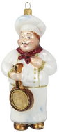 Vánoční figurka kuchař s pánví - Vánoční ozdoby