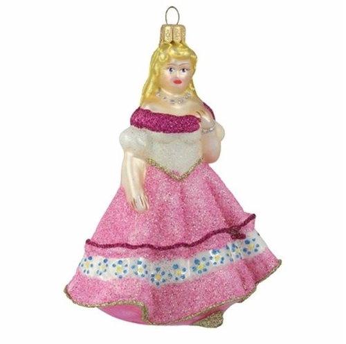 Skleněná figurka princezna - Vánoční ozdoby - Main image