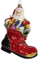 Vánoční figurka Santa v botě - Vánoční ozdoby
