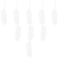Paper garland twigs white - Garland