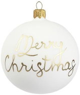 Koule s textem Merry Christmas - Vánoční ozdoby