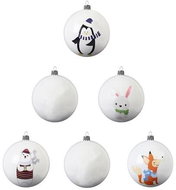 Set koulí s motivem zvířátek na kreativní tvoření - Vánoční ozdoby