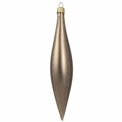 Vánoční raketa hnědá dekor - Vánoční ozdoby - Main image