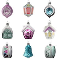 Bezstarostný set vánočních ozdob kolekce Retro - Vánoční ozdoby