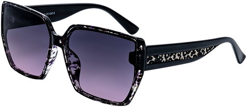 GLASSA Polarized sunglasses PG 478, purple pattern - Sunglasses - Main image