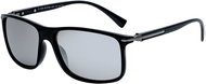 GLASSA Polarized sunglasses PG 440, mirrored, black - Sunglasses