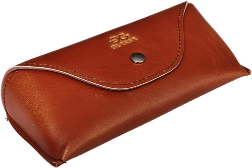 Glassa Sunglasses case S2 brown - Glasses Case - Main image