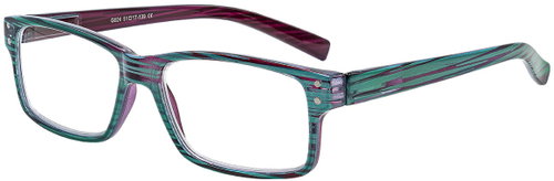 GLASSA Reading glasses G 024, + 3,00 dio, green/red - Glasses - Main image